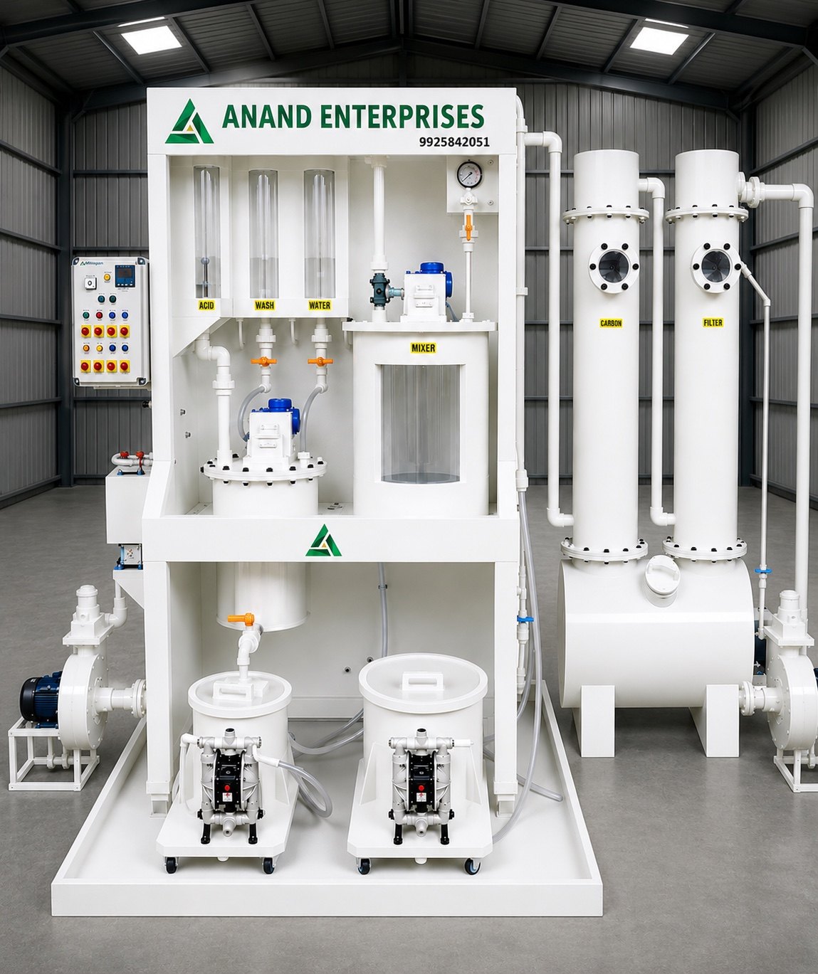 2 KG Gold Refinery Plant