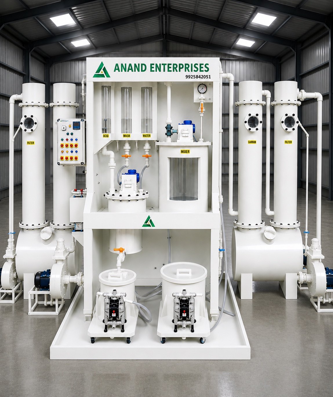 5 KG Gold Refinery Plant