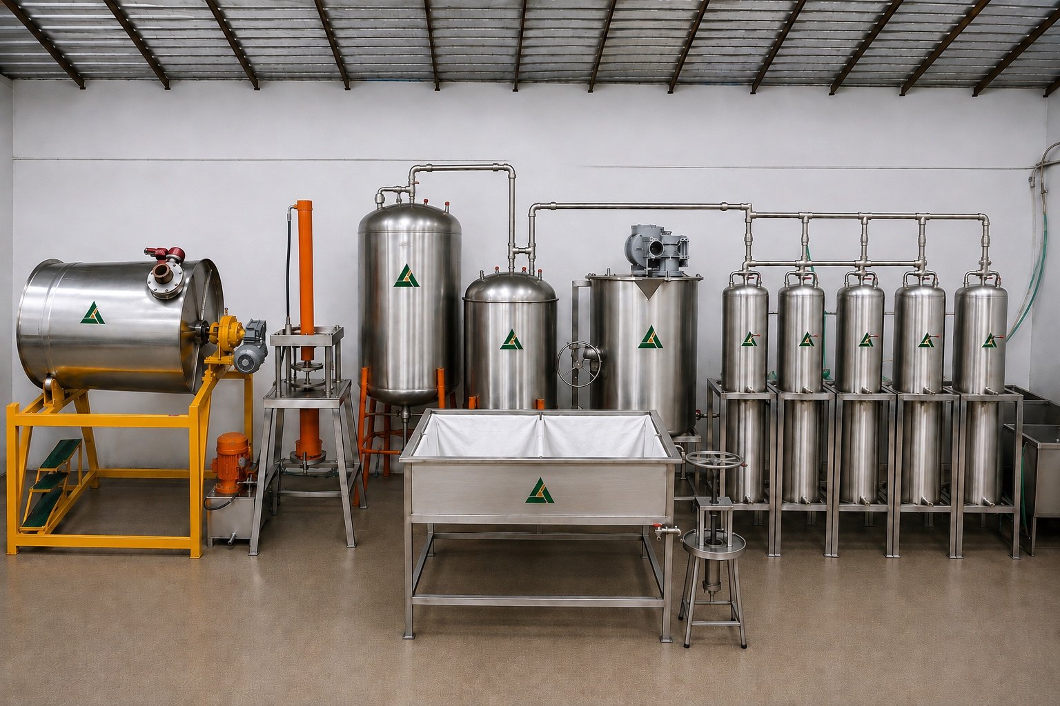 15–500 KG Silver Refinery Plant